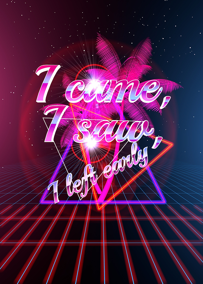 I came I saw I left