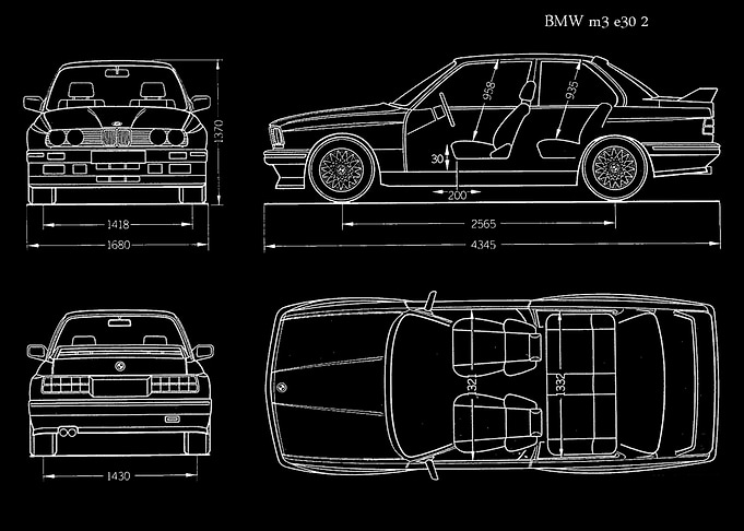 BMW m3 e30 2