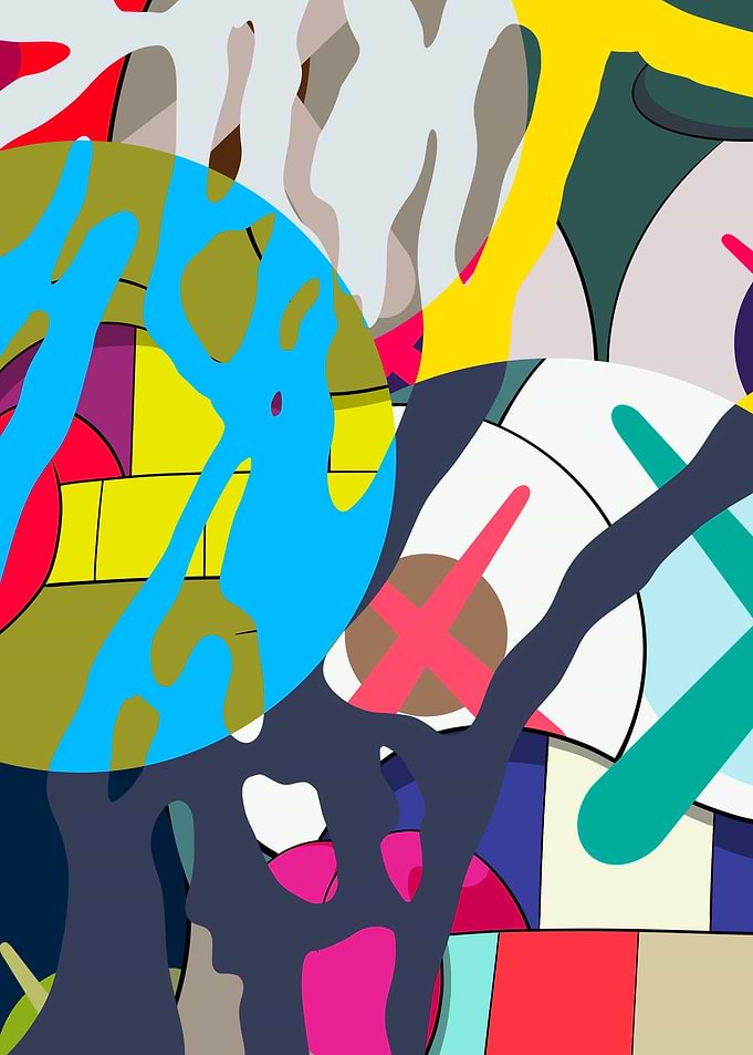 Kaws art