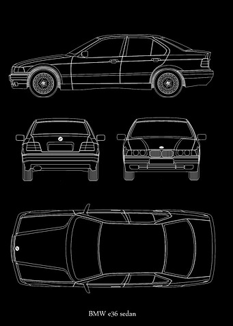 bmw e36 sedan