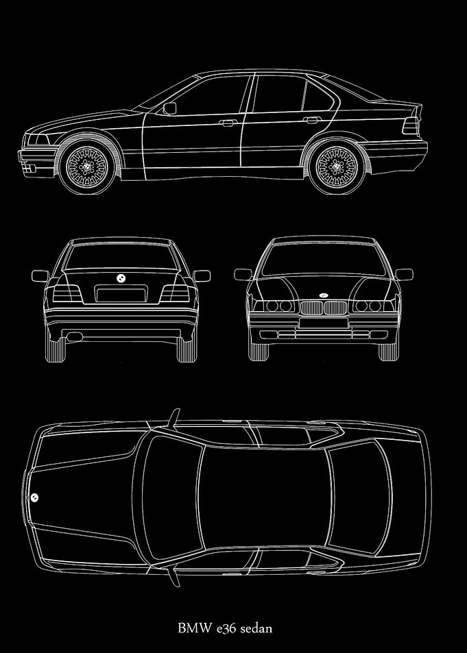 bmw e36 sedan