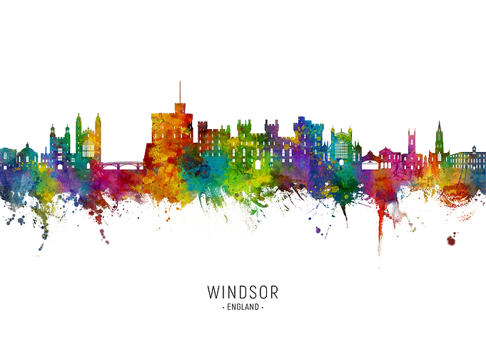 Windsor Skyline England