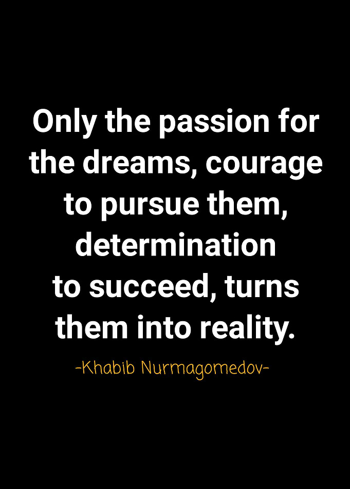 Khabib Nurmagomedov quotes
