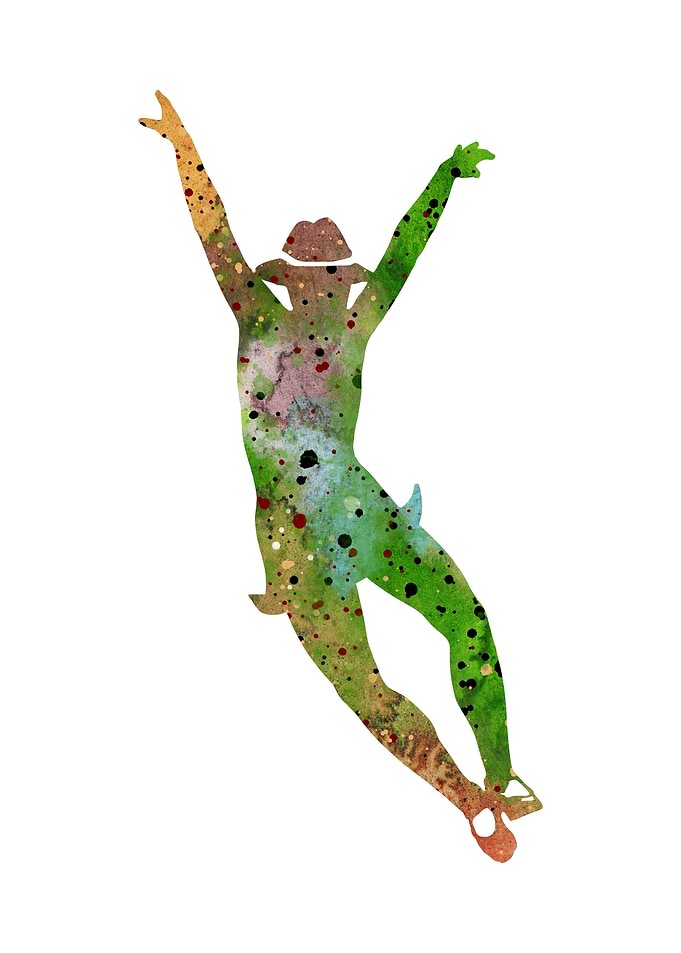 Tap dancing girl
