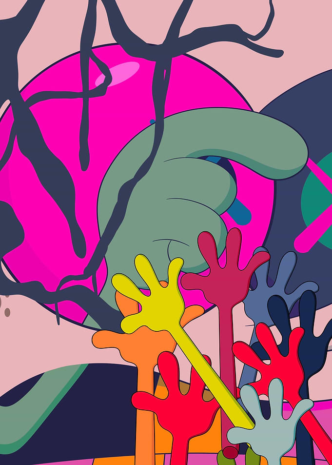 Kaws art