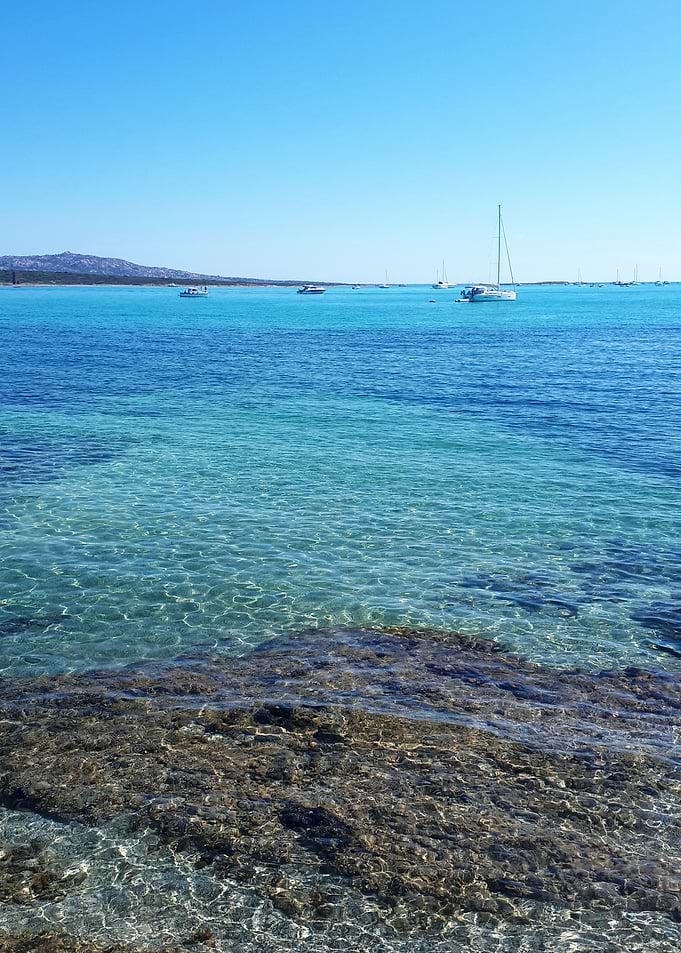 Clear Water Boat Sardinia