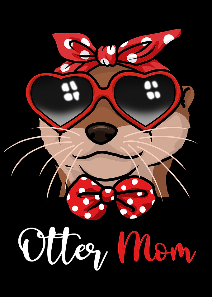Otter Mom Gift Sea Otter