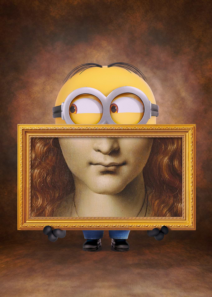 Minion in Art Museum