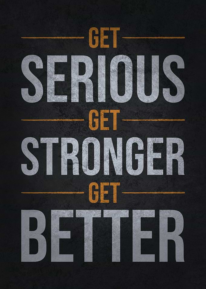 Serious Stronger Better