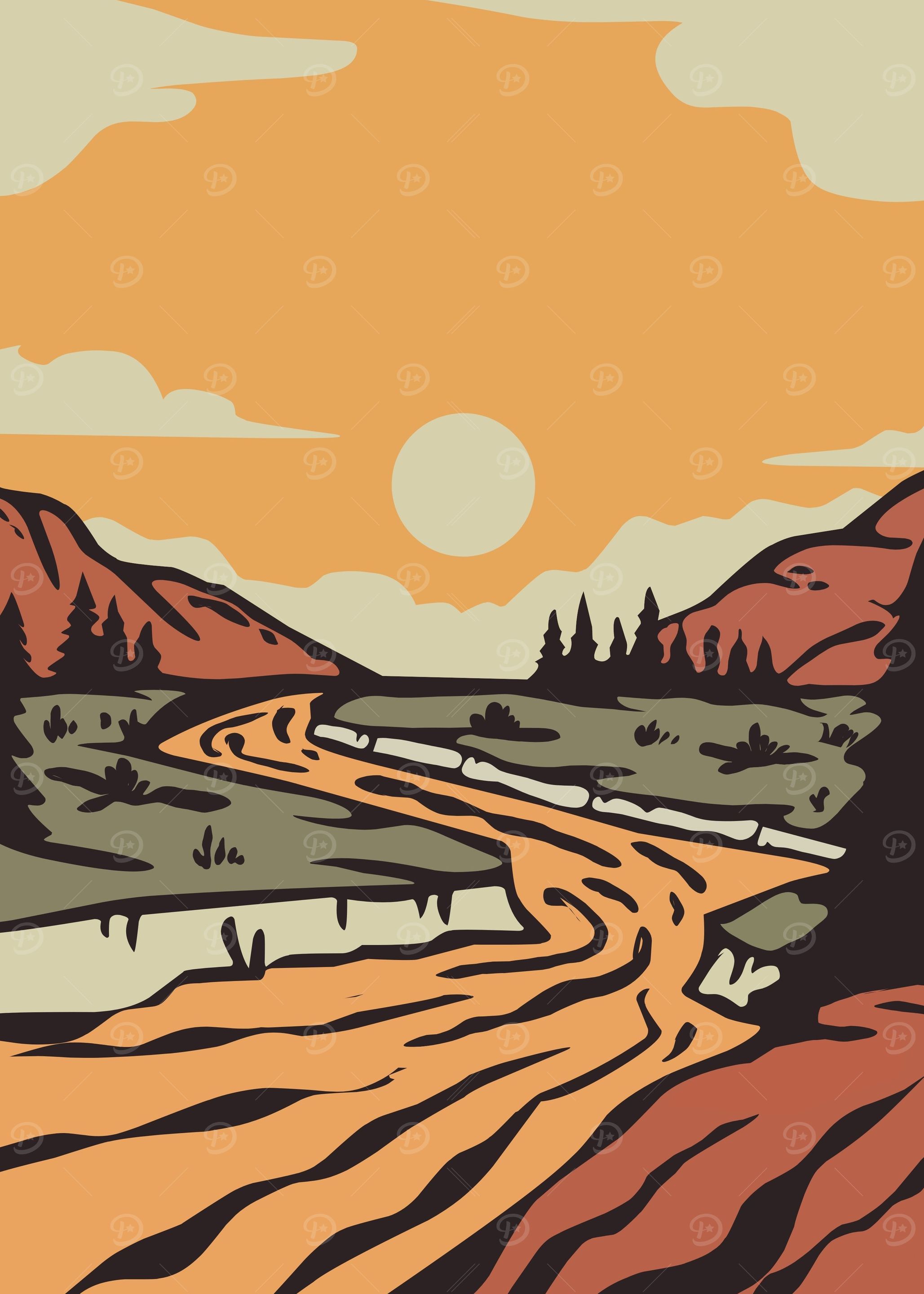 Vintage Tourn of otudoor