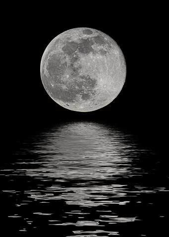 Magical evening on the sea