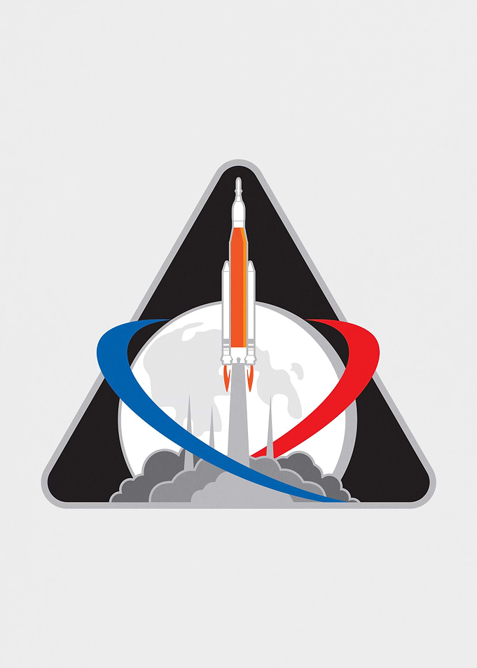 Artemis I Logo White