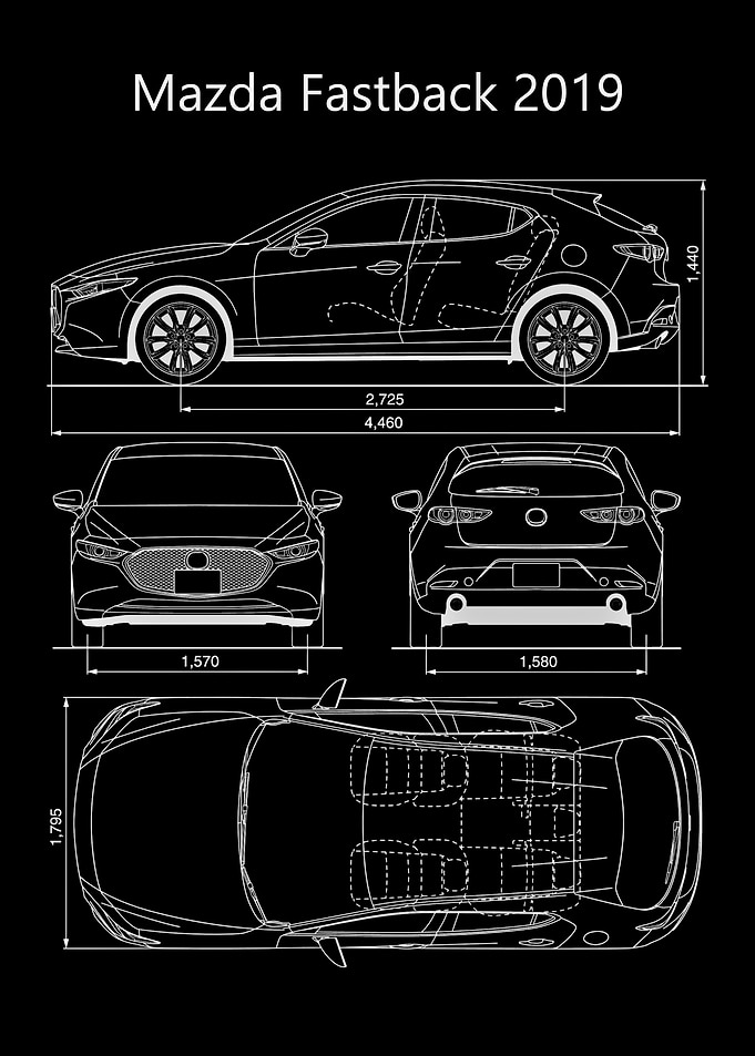 Mazda Fastback 2019