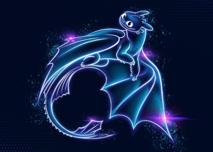 Night Fury Neon