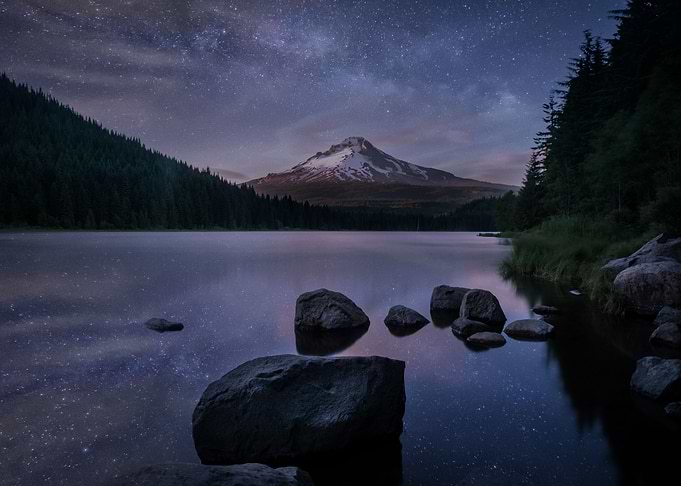 Midnight mountain dreams