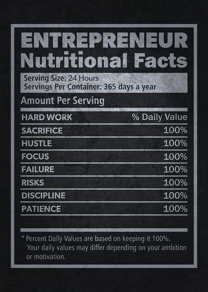 Entrepreneur Label