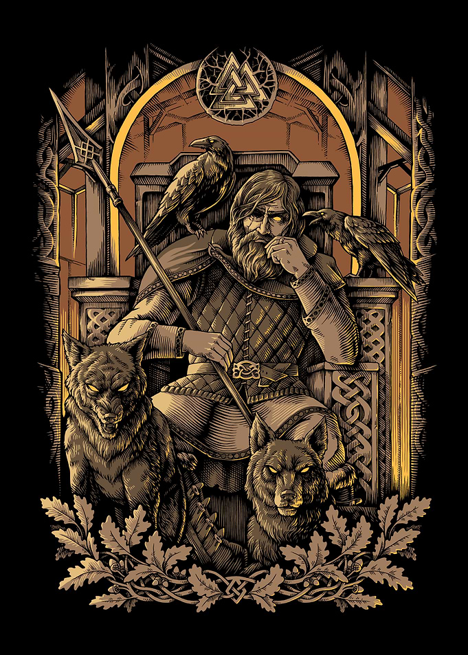 Odin Valhalla Norse Viking