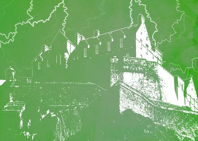Edinburgh Castle - Green