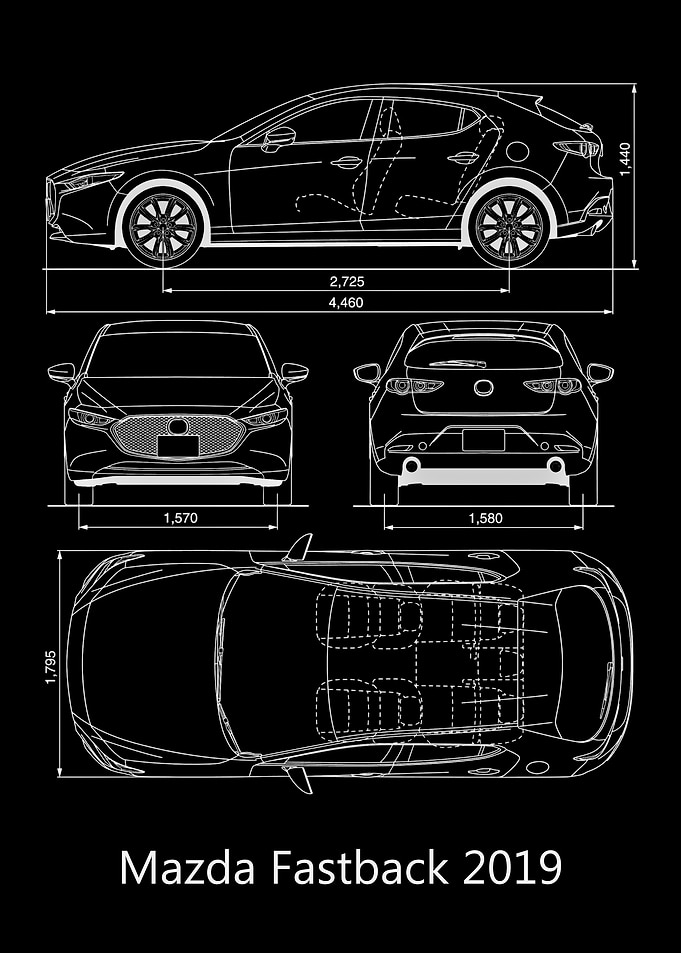 Mazda Fastback 2019