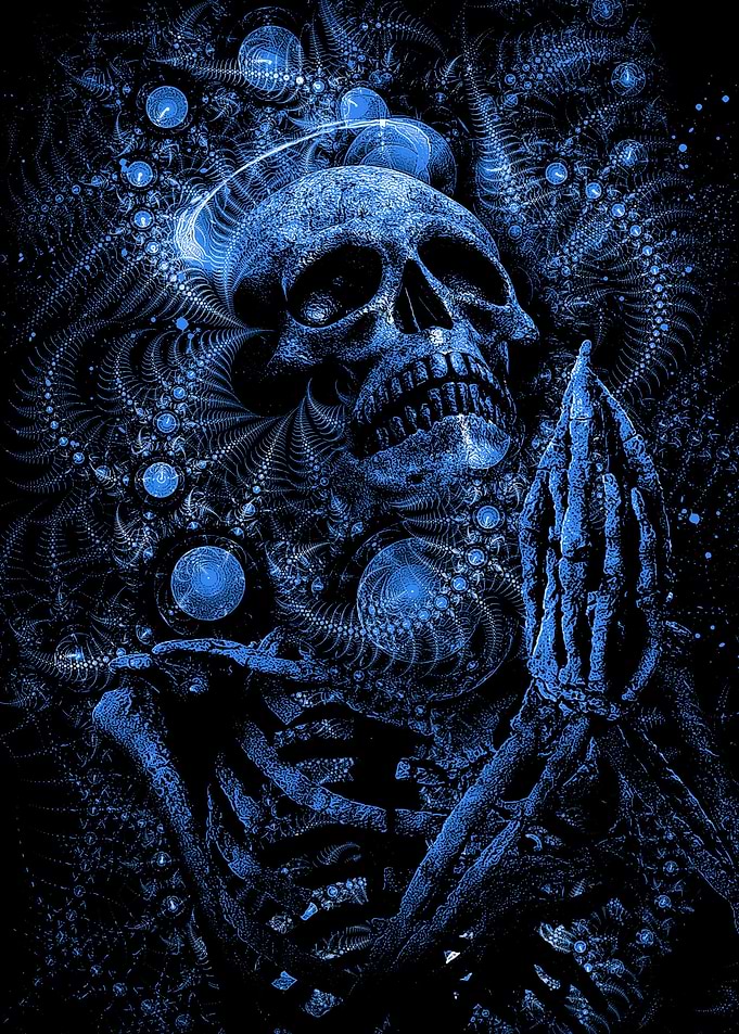 Praying Skeleton