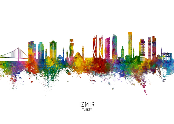 Izmir Skyline Turkey