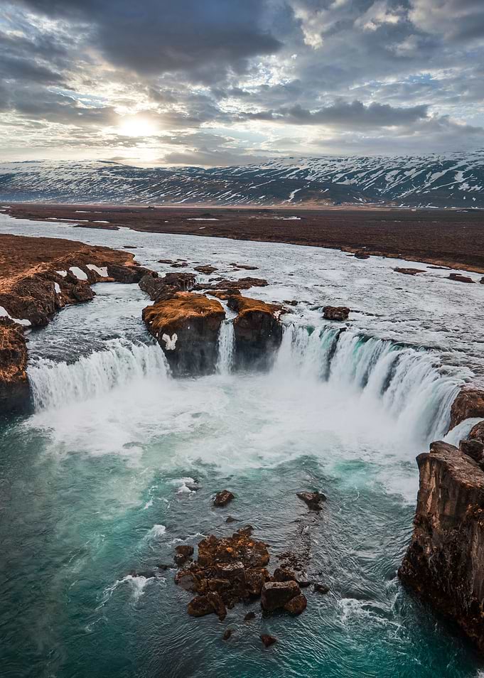 Godafoss Waterfall
