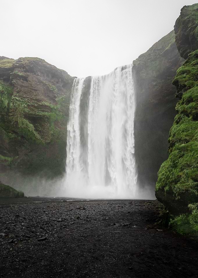 Skogafoss waterfall