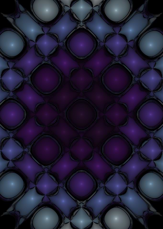 Blue purple grid