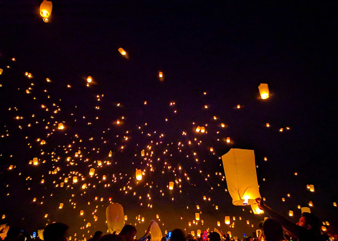 Sky lanterns
