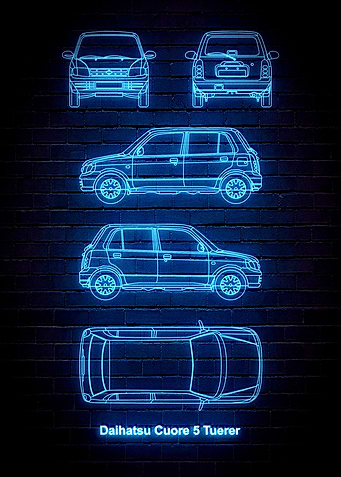 Daihatsu Cuore 5 Tuerer