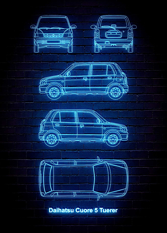 Daihatsu Cuore 5 Tuerer