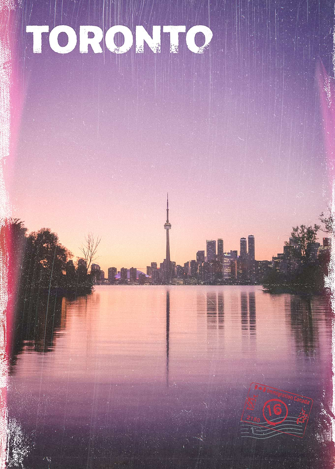 Vintage Toronto Poster