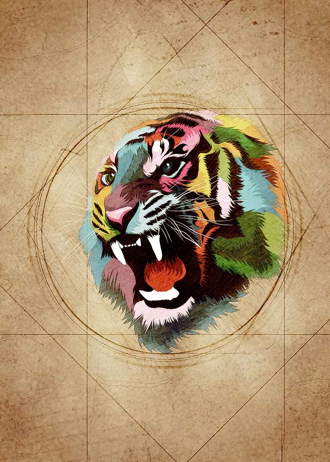 Tiger Head Vintage
