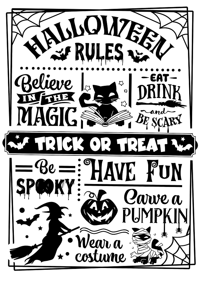 Halloween Black