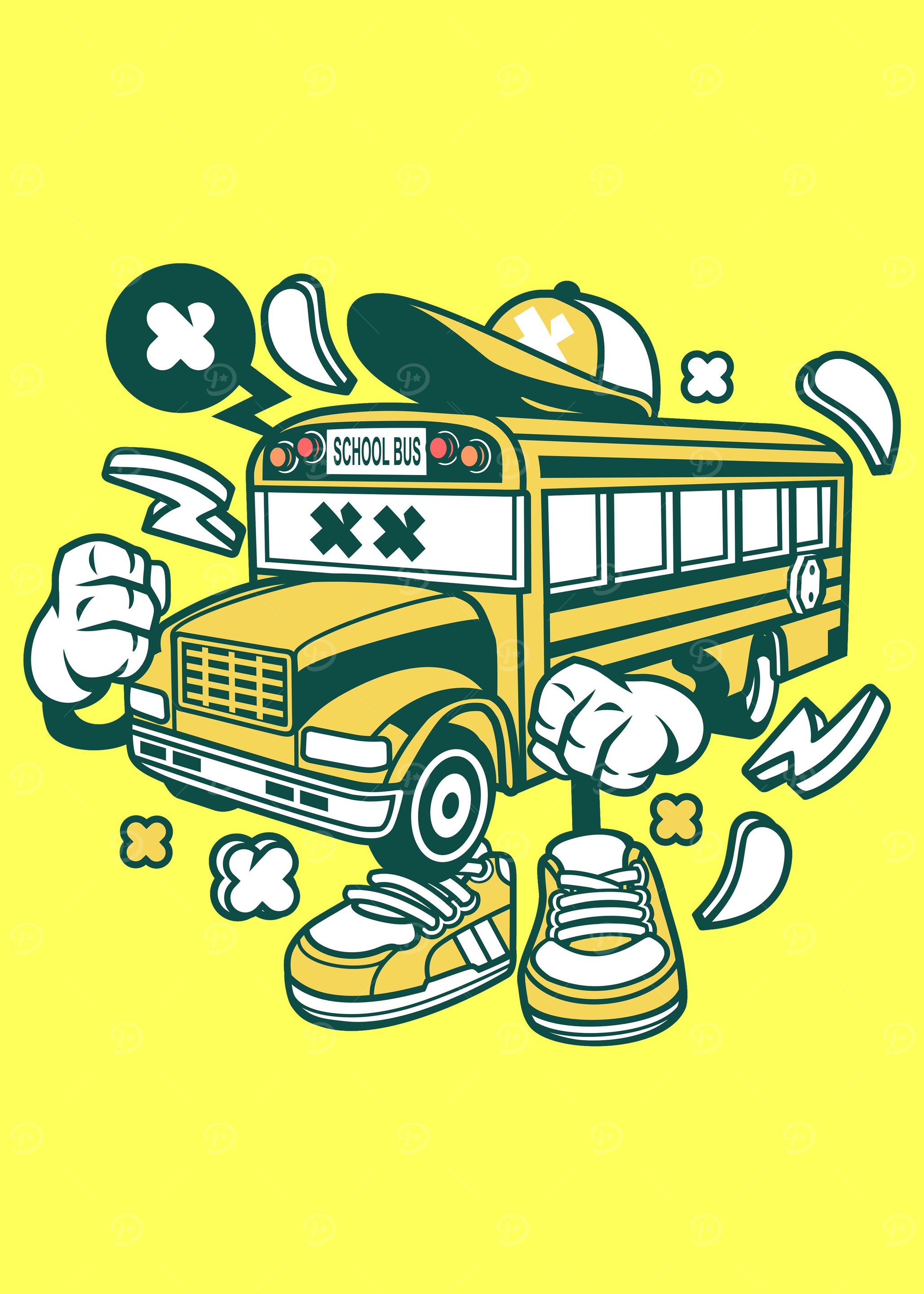 school bus meme