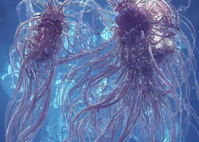 steampunk jellyfish