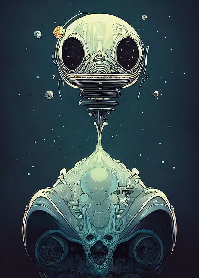 Alien robot
