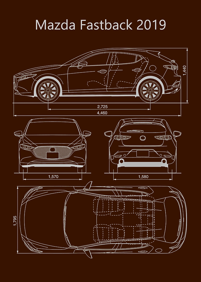 Mazda Fastback 2019