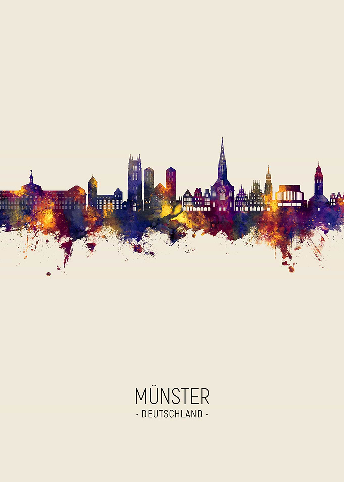 Munster Skyline Germany
