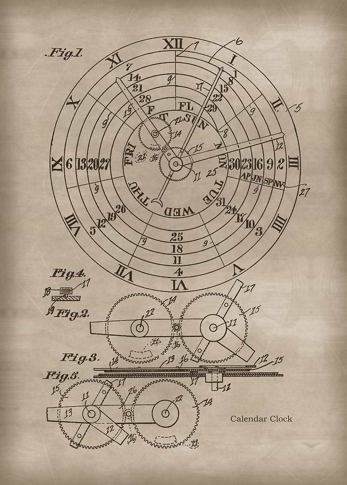 Calendar Clock