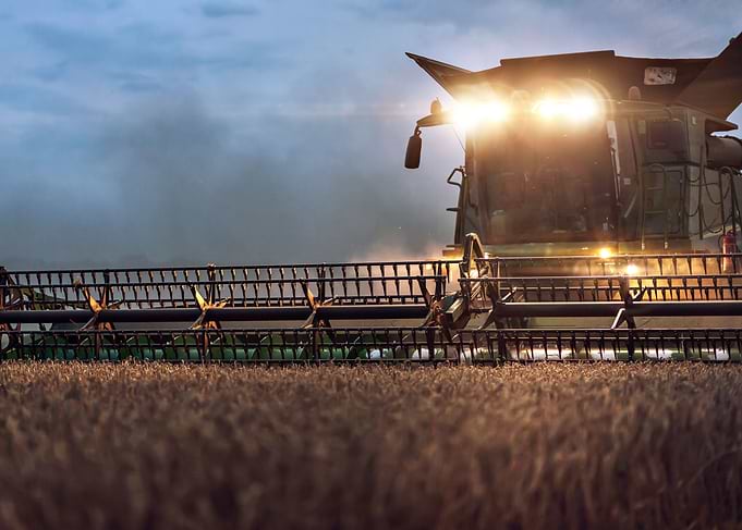 Combine With Lights On