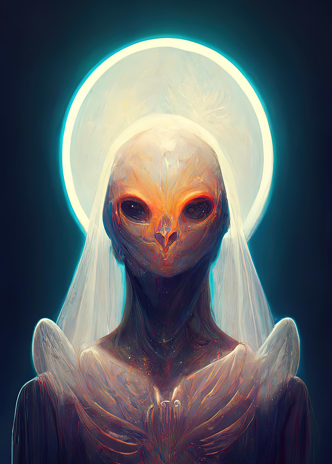 Alien angel