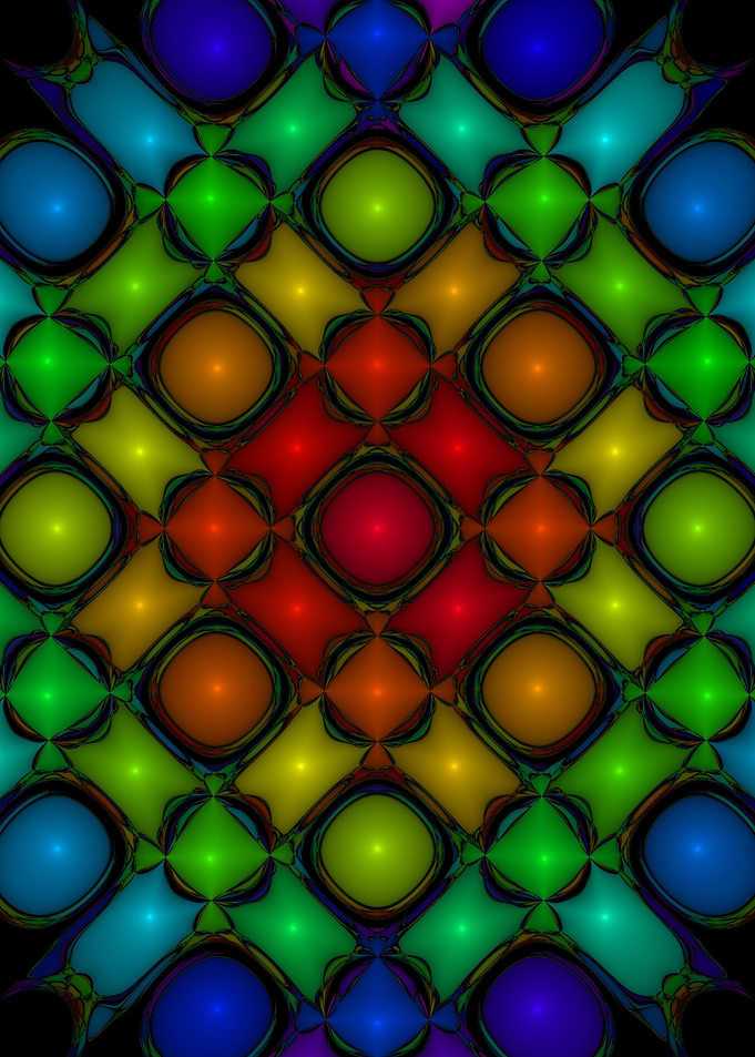 Colorful grid