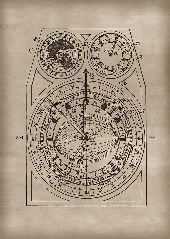 Calendar Clock 4