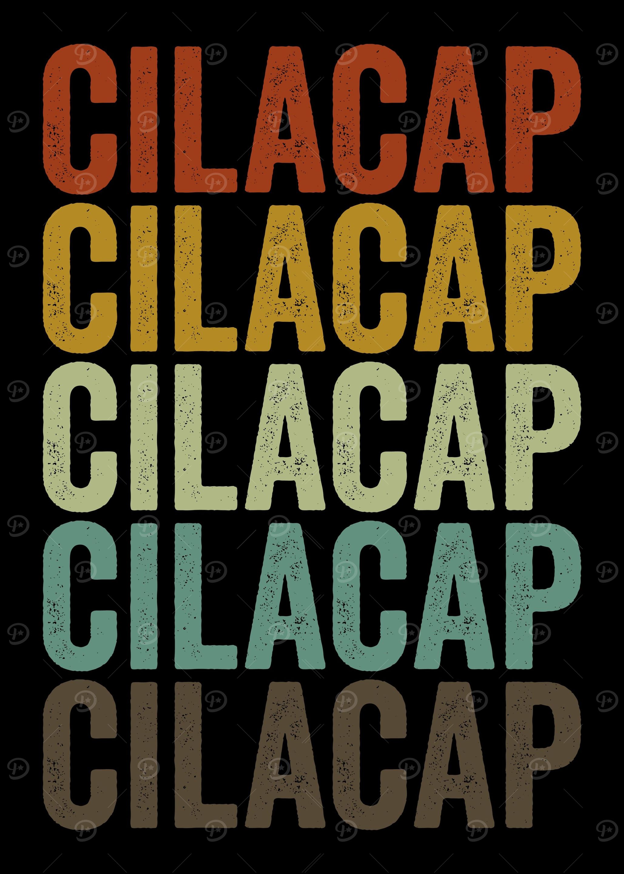 Cilacap Indonesia Retro