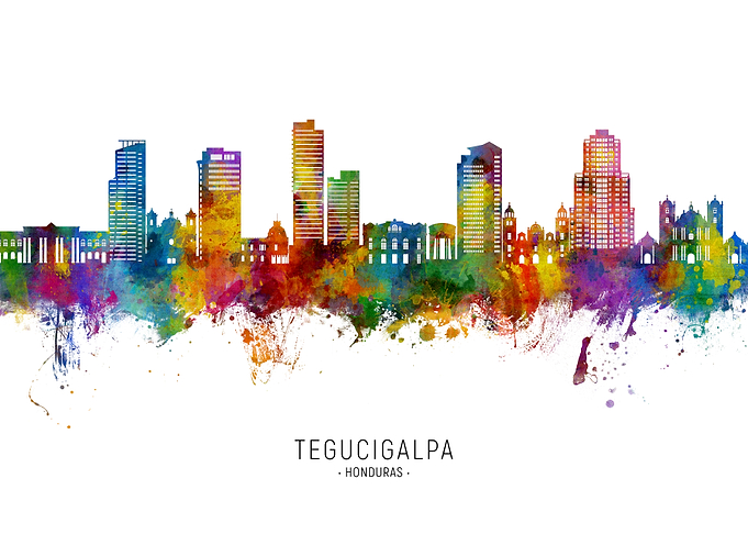 Tegucigalpa Skyline