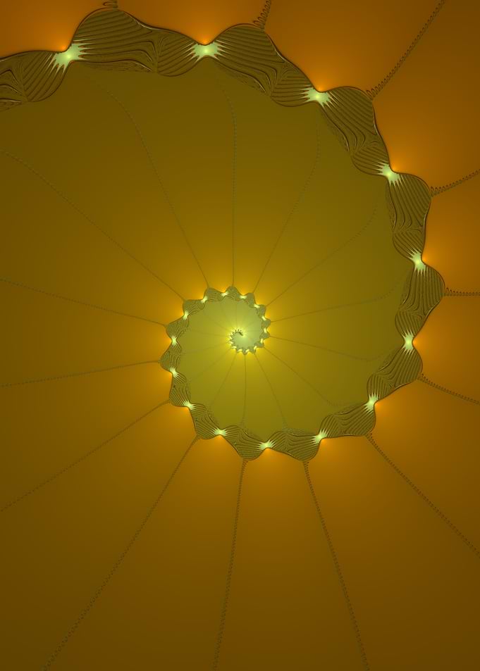 Golden Spider Web