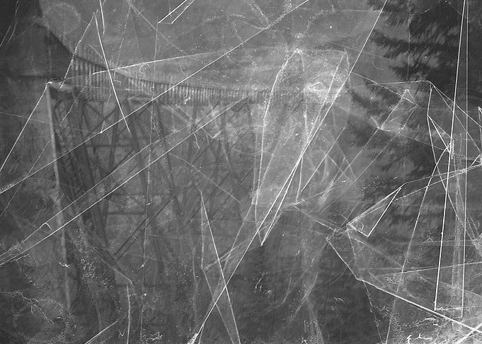 Cracked Photograph