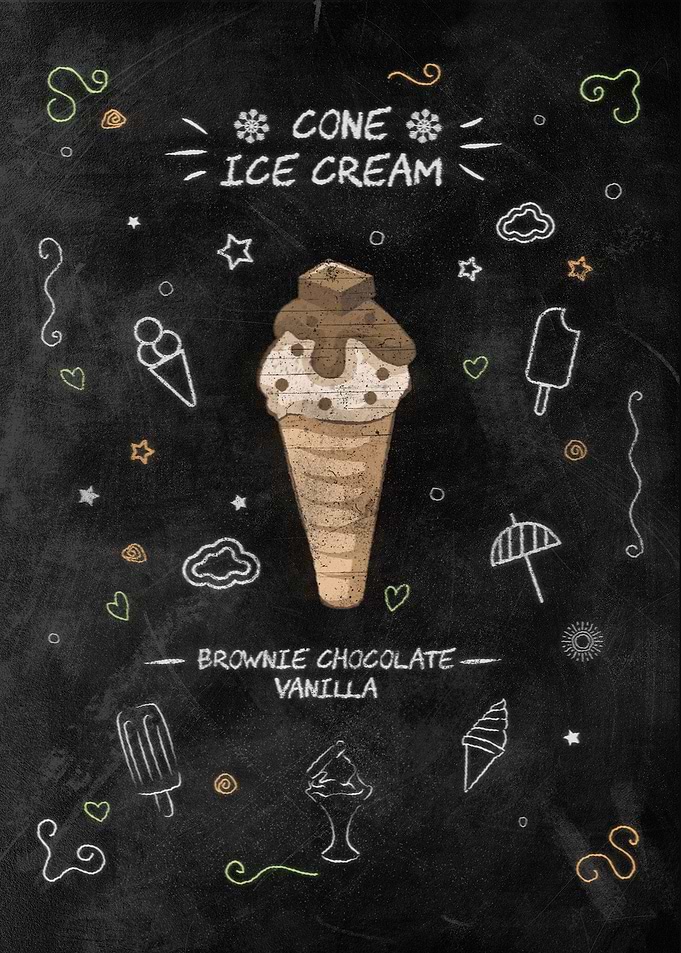 Brownie Chocolate Vanilla