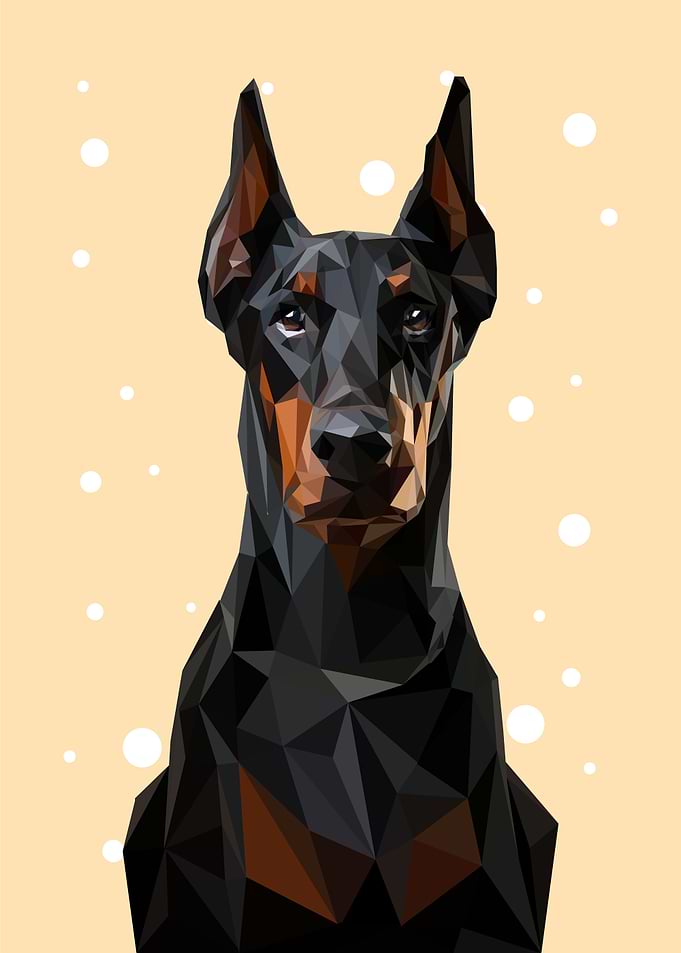 NURSERY ANIMAL DOBERMAN